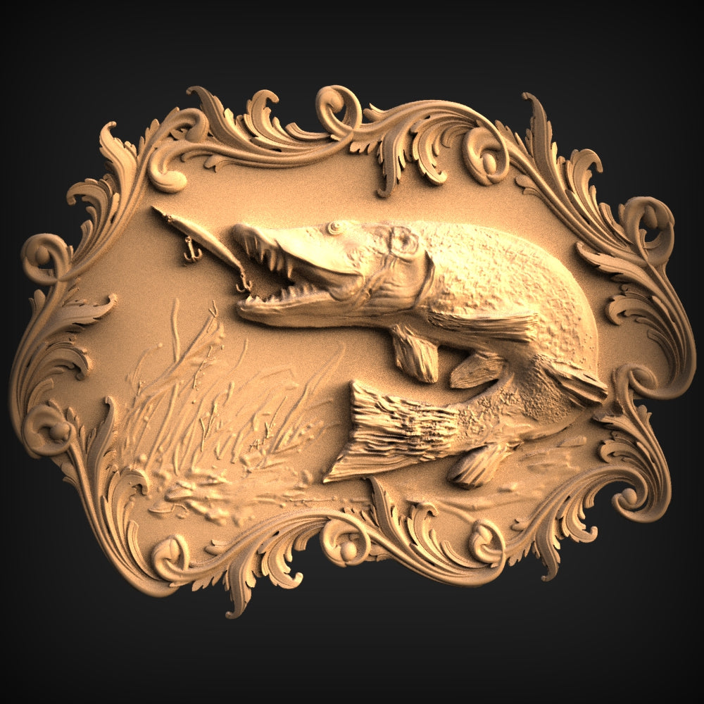 90 CNC 3D modela - LOV I RIBOLOV