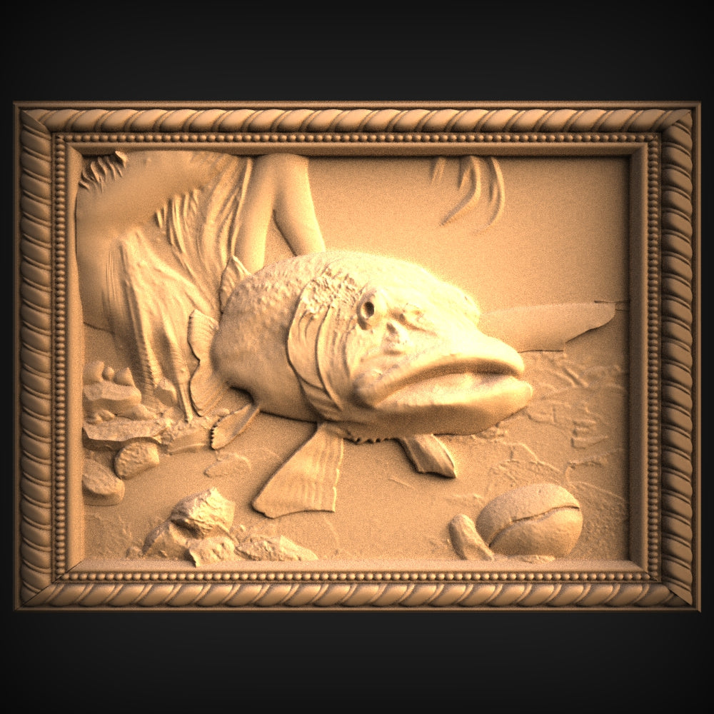 90 CNC 3D modela - LOV I RIBOLOV