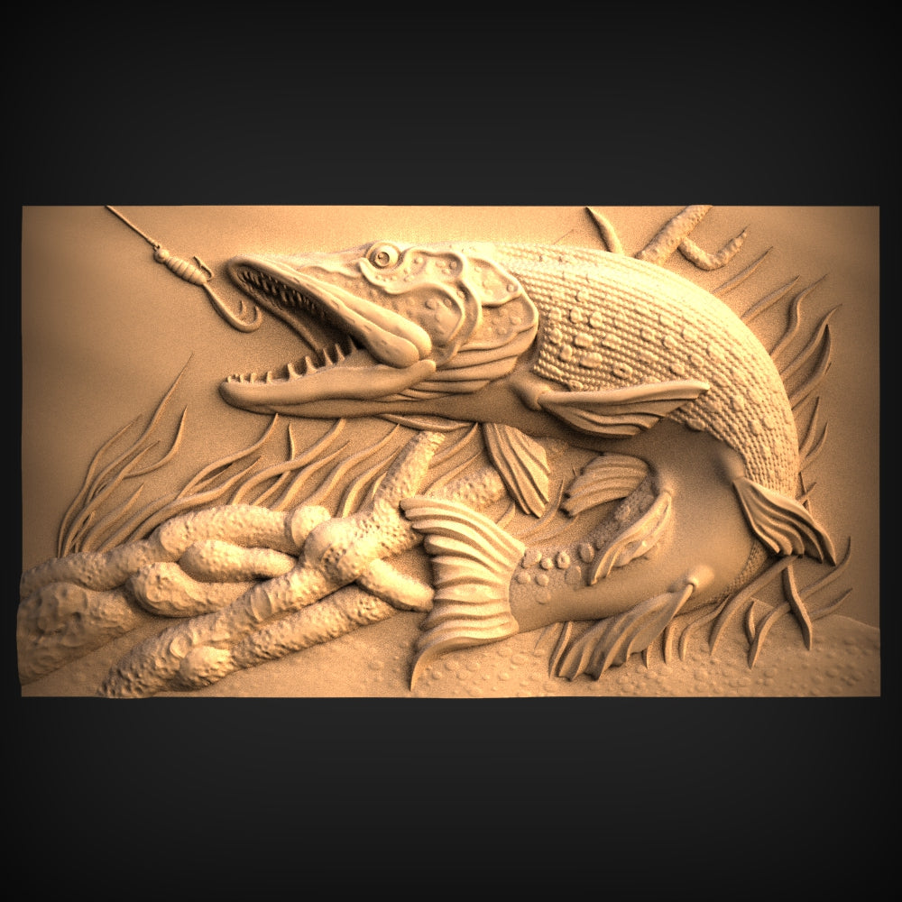 90 CNC 3D modela - LOV I RIBOLOV