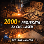 MODELI ZA CNC LASER