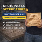 Uputstvo za rad u Vectric Aspire softveru