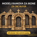 Modeli ramova za ikone 245komada
