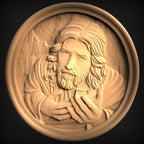 405 CNC 3D modela – ikone i religijski motivi