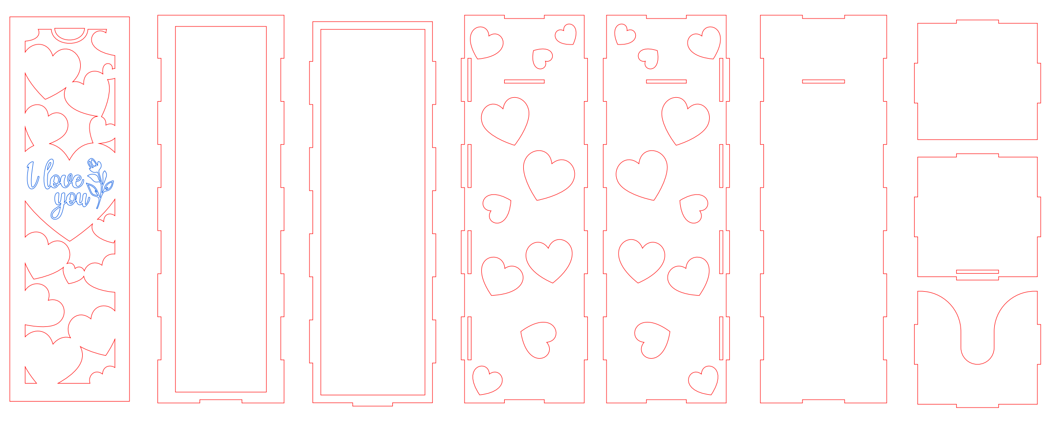 CNC LASER MODELI – KUTIJE ZA VINO (PAKET ZA DAN ZALJUBLJENIH)