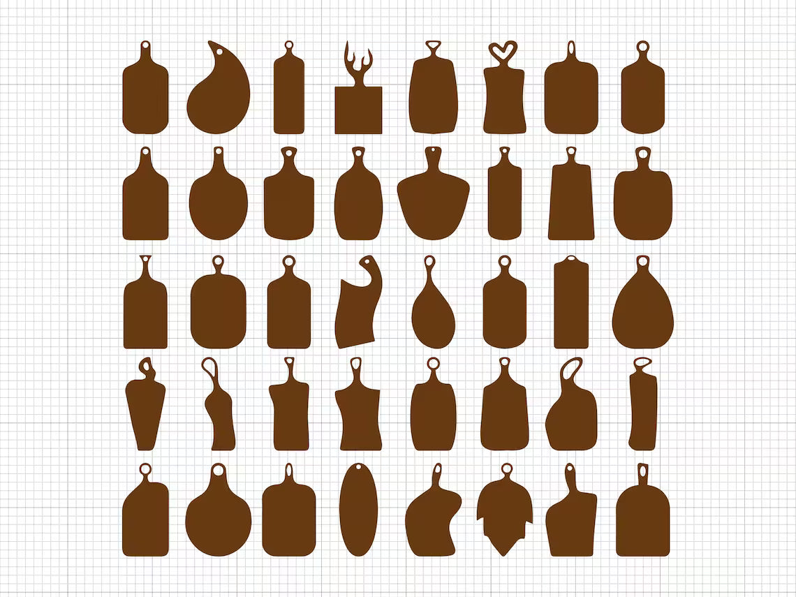 Modeli daski za rezanje na CNC ruteru