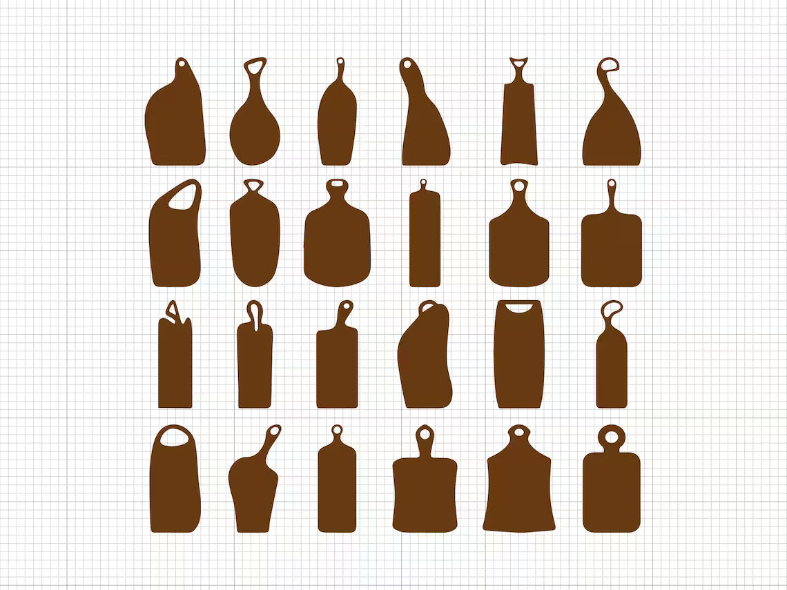 Modeli daski za rezanje na CNC ruteru