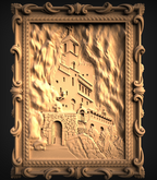 405 CNC 3D modela – ikone i religijski motivi