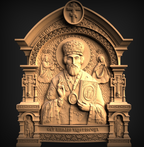405 CNC 3D modela – ikone i religijski motivi